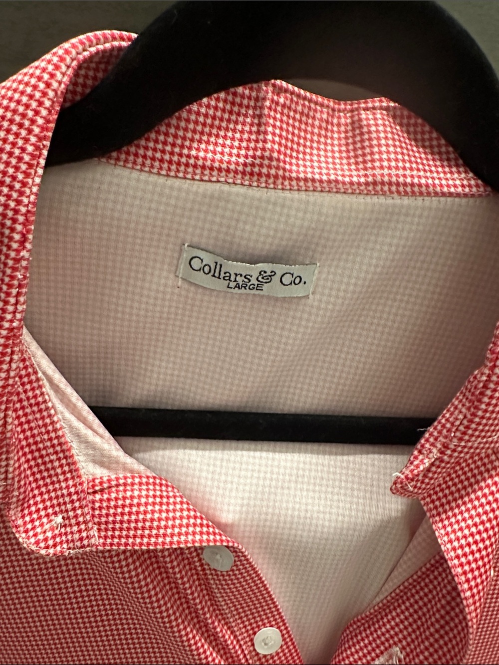 Callaway Pink Micro-Check Performance Polo - Picture 2 of 2